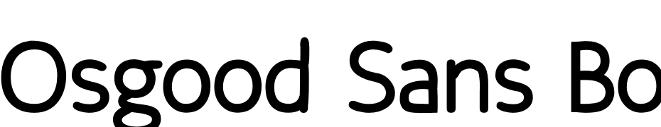Osgood Sans Bold Font Download Free